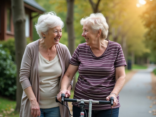 Häusliche Pflege bei Seniorin
